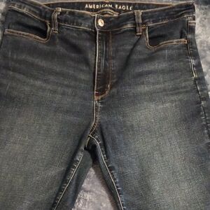 American Eagle Outfitters Dark Blue Jeans, Open To Offers :)